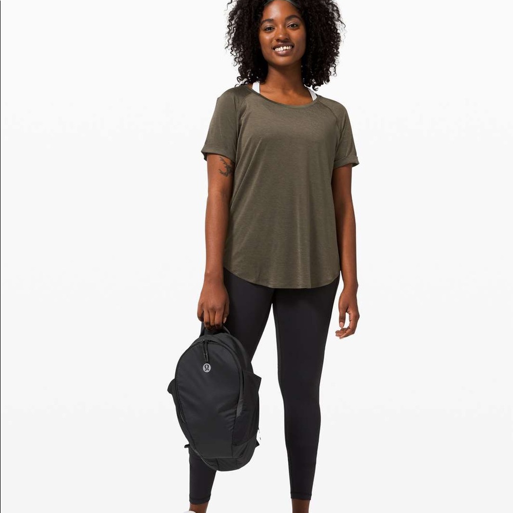 Lululemon tie back tee - NWOT